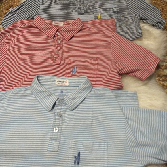 johnnie-O Bundle Of 3 Boys Size 10 Polo Shirts Casual Comfort - Picture 6 of 12